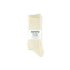 Rototo Daily 3-Pack Socks - Ecru