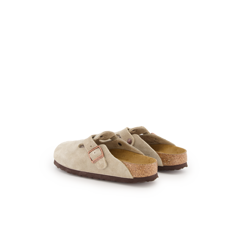 Birkenstock Boston BS Taupe | Nitty Gritty