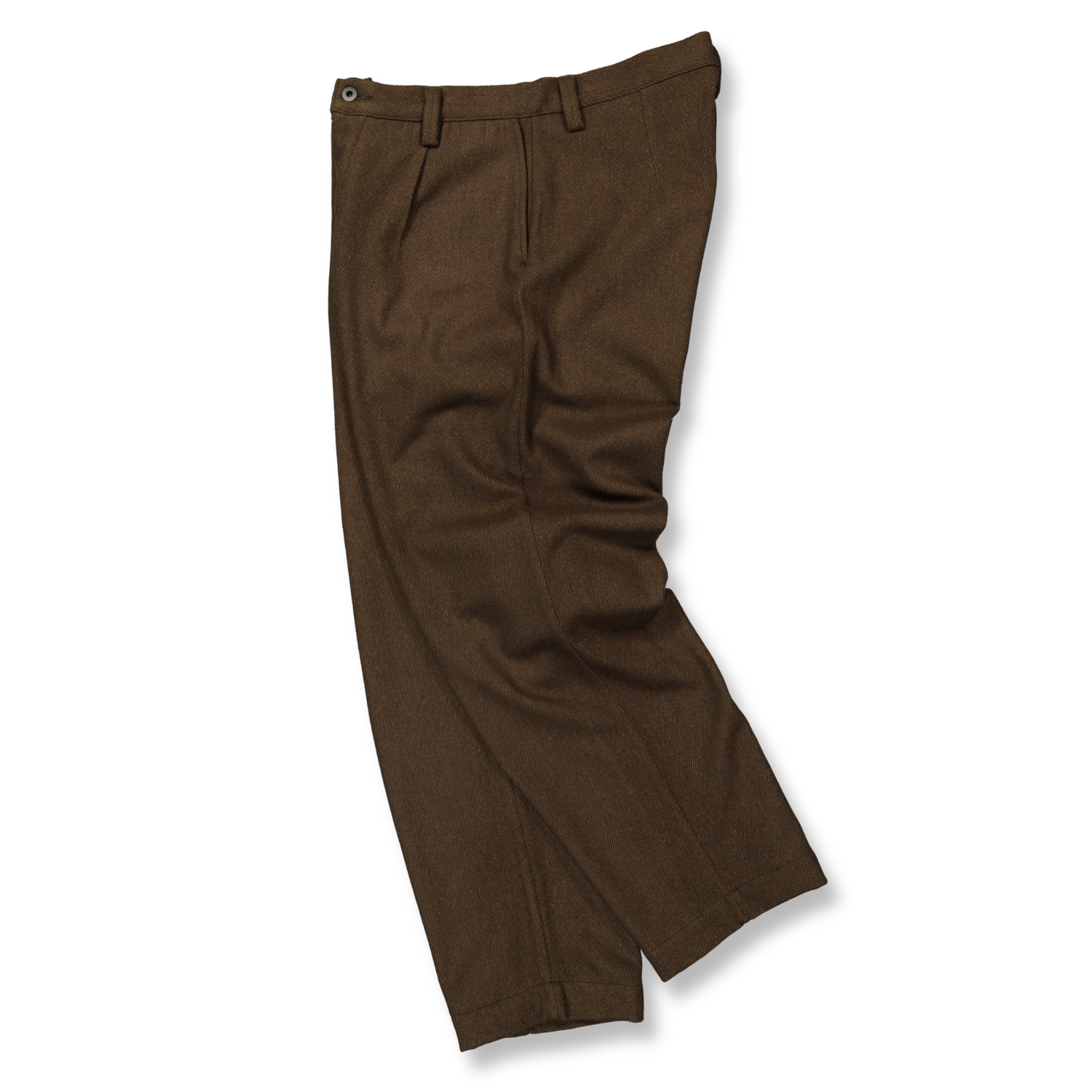 evan kinori 黒 pant 32 single pleat wool evan kinori 黒 pant 32
