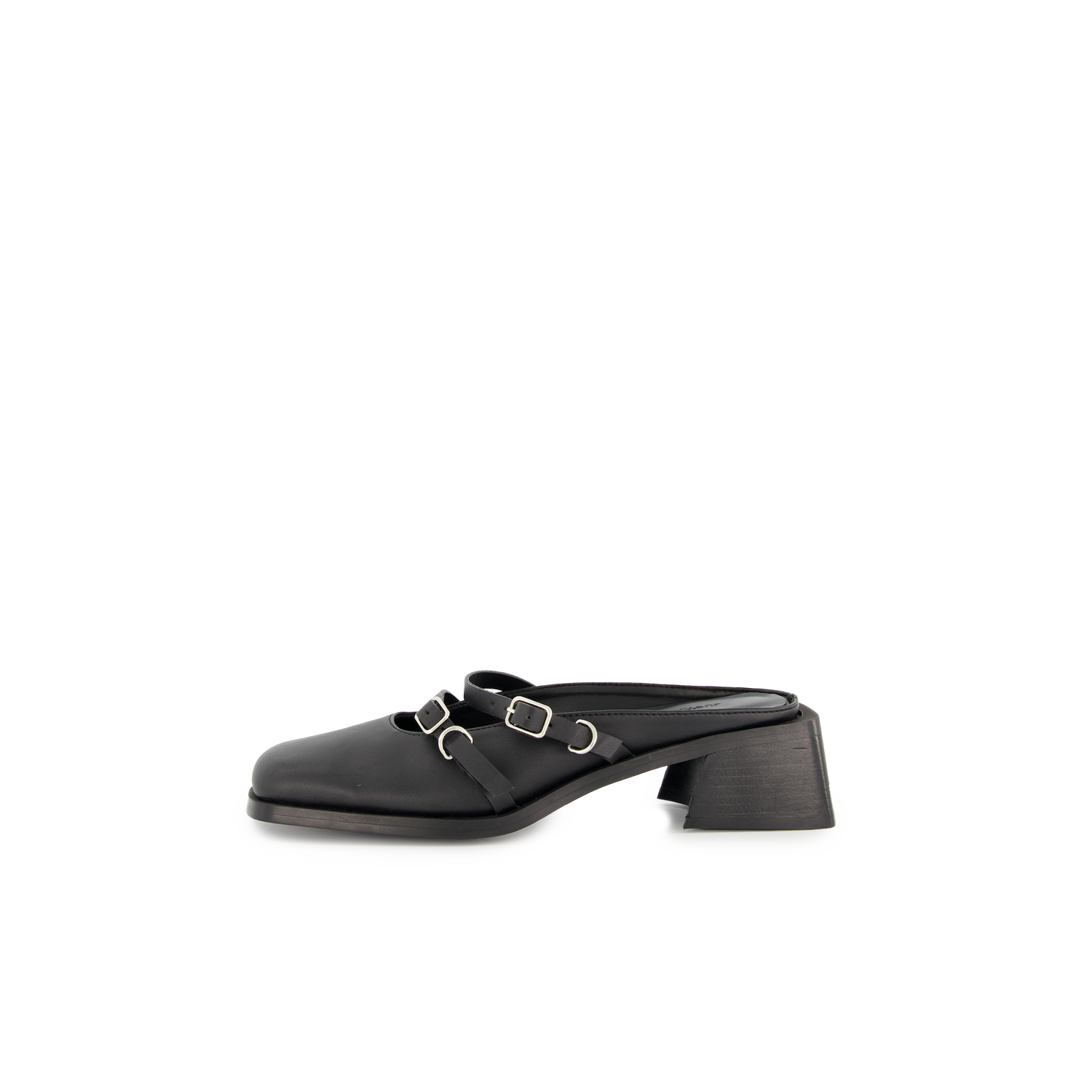 【関税込み】Justine Clenquet ブラック Andie Patent ミュール Andie Mules