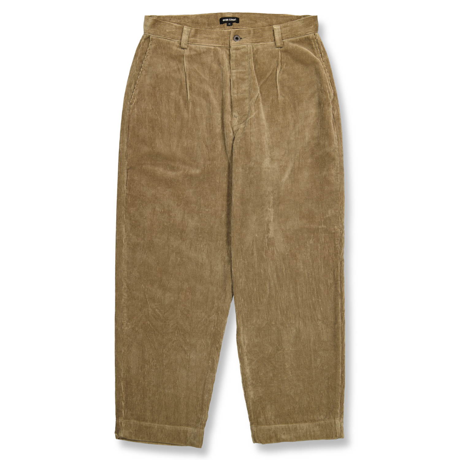 Single Pleat Pant - Cotton/Hemp Corduroy