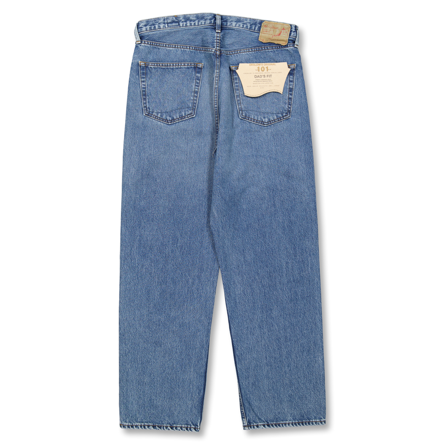orSlow 101 Dad's Fit Denim Pants Denim Used | Nitty Gritty