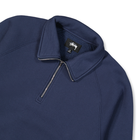 Fleece Raglan Zip Mock