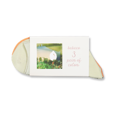 Babaco 3 Pairs of Colors Socks - Swan