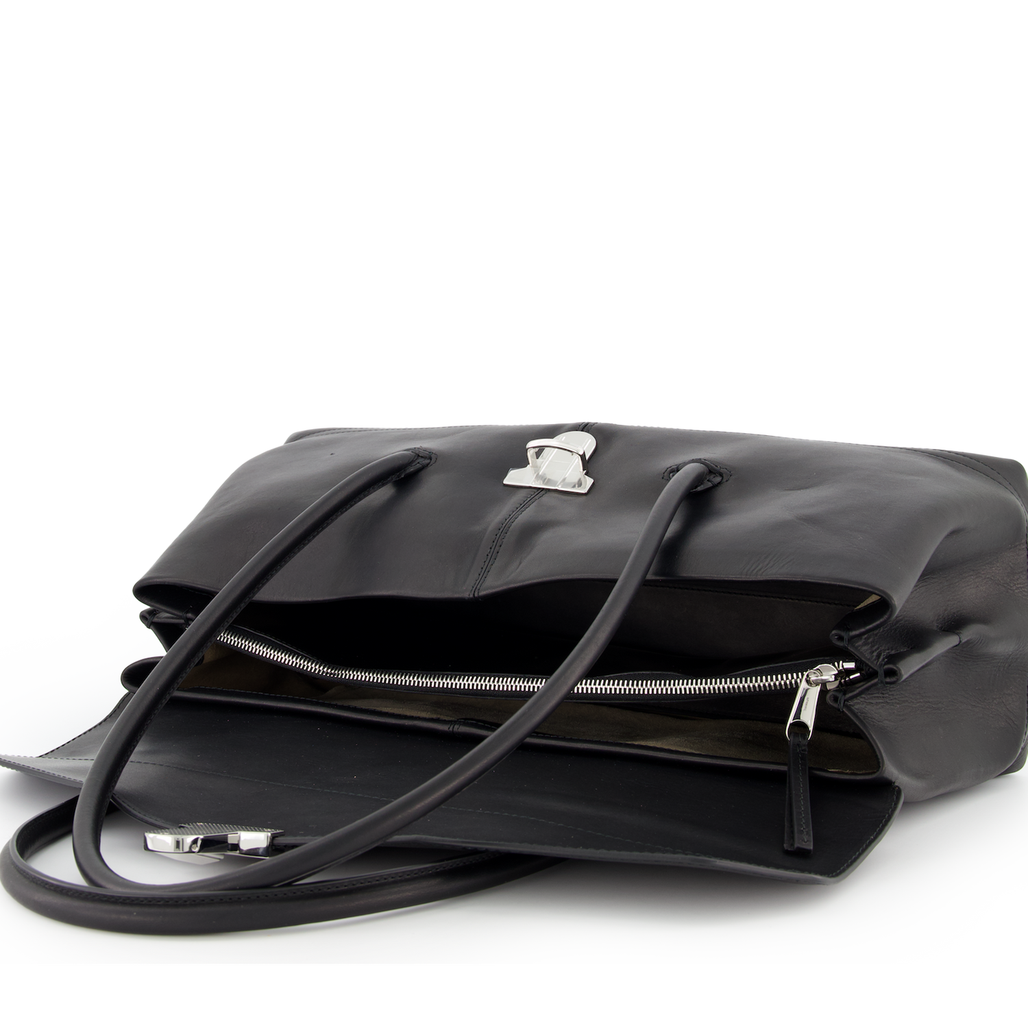 Lemaire Shoulder Gear Bag Black | Nitty Gritty