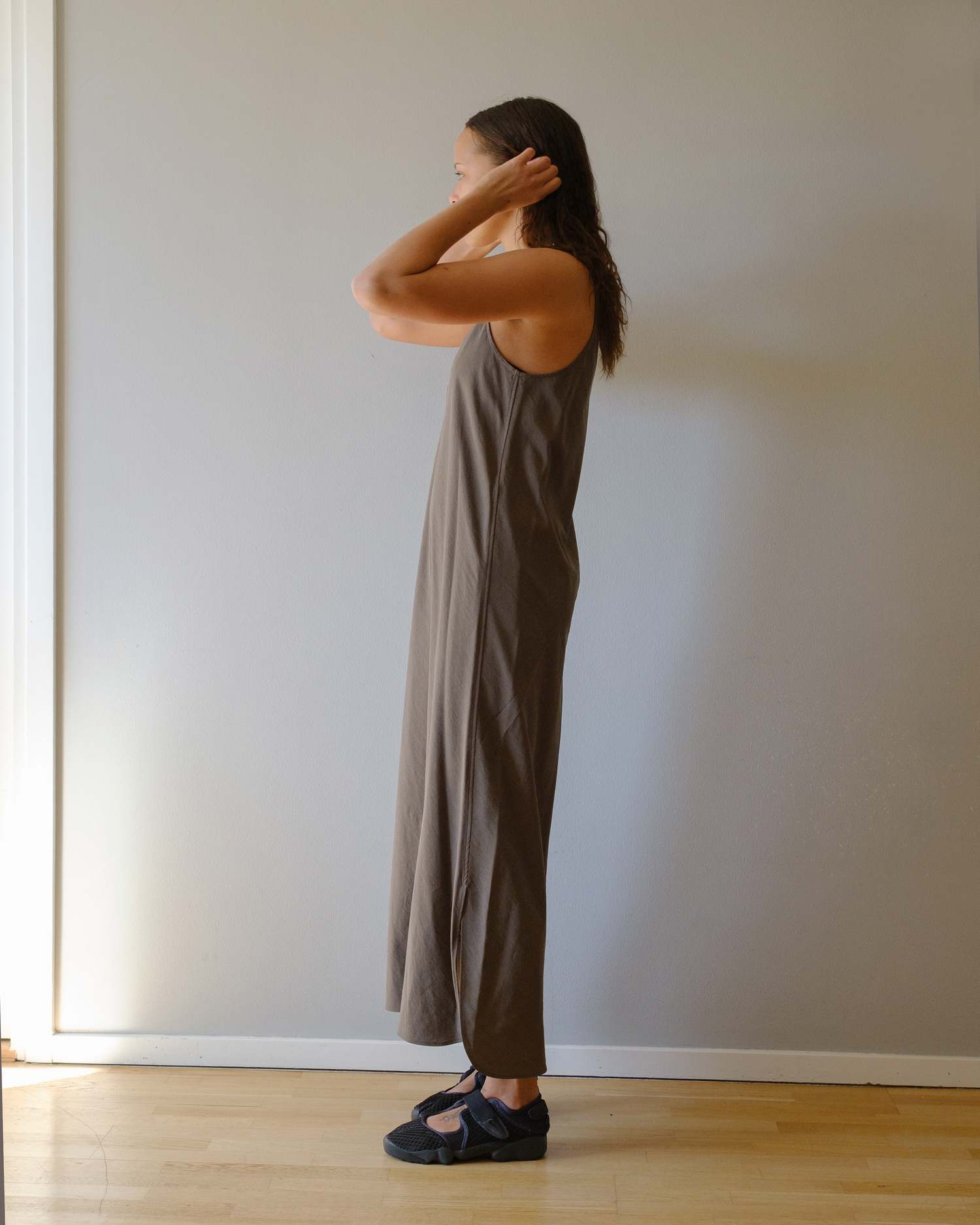 Bias Cut Tank Dress