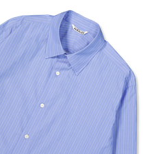 トップス SUVIN HIGH COUNT CLOTH STRIPE SHIRT 25ss Auralee Suvin High Count Cloth Stripe Half Sleeved Shirt