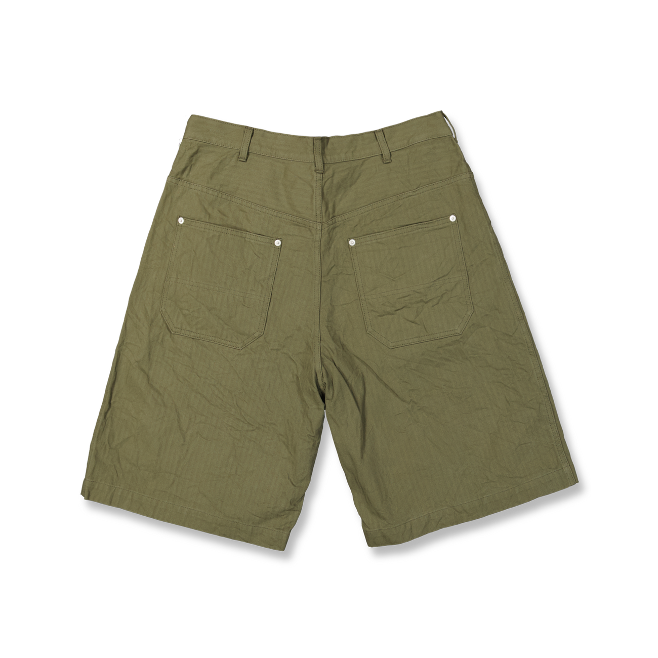 ★2024FW新作★glowny★G CLASSIC COTTON TWILL SHORTS G CLASSIC COTTON TWILL SHORTS (BLACK) - GLOWNY
