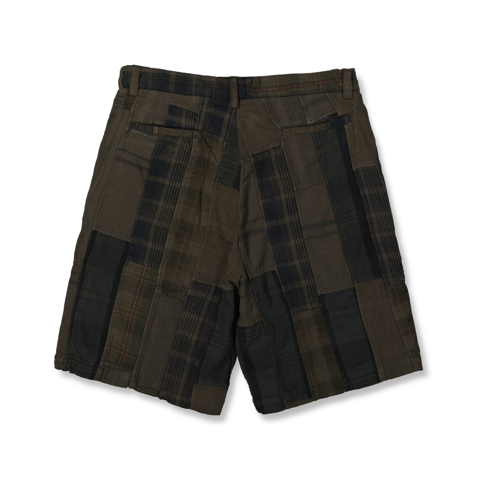 DESCENDANT PATCHWORK SHORTS サイズ3 Overdyed Patchwork Shorts