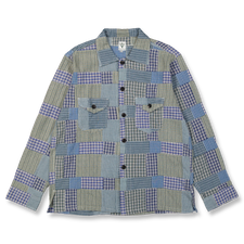 SOUTH2 WEST8 Smokey Shirt - Navy