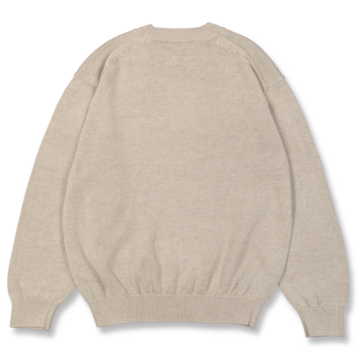 Batoner Washed High Count Linen Crew Neck Natural | Nitty Gritty