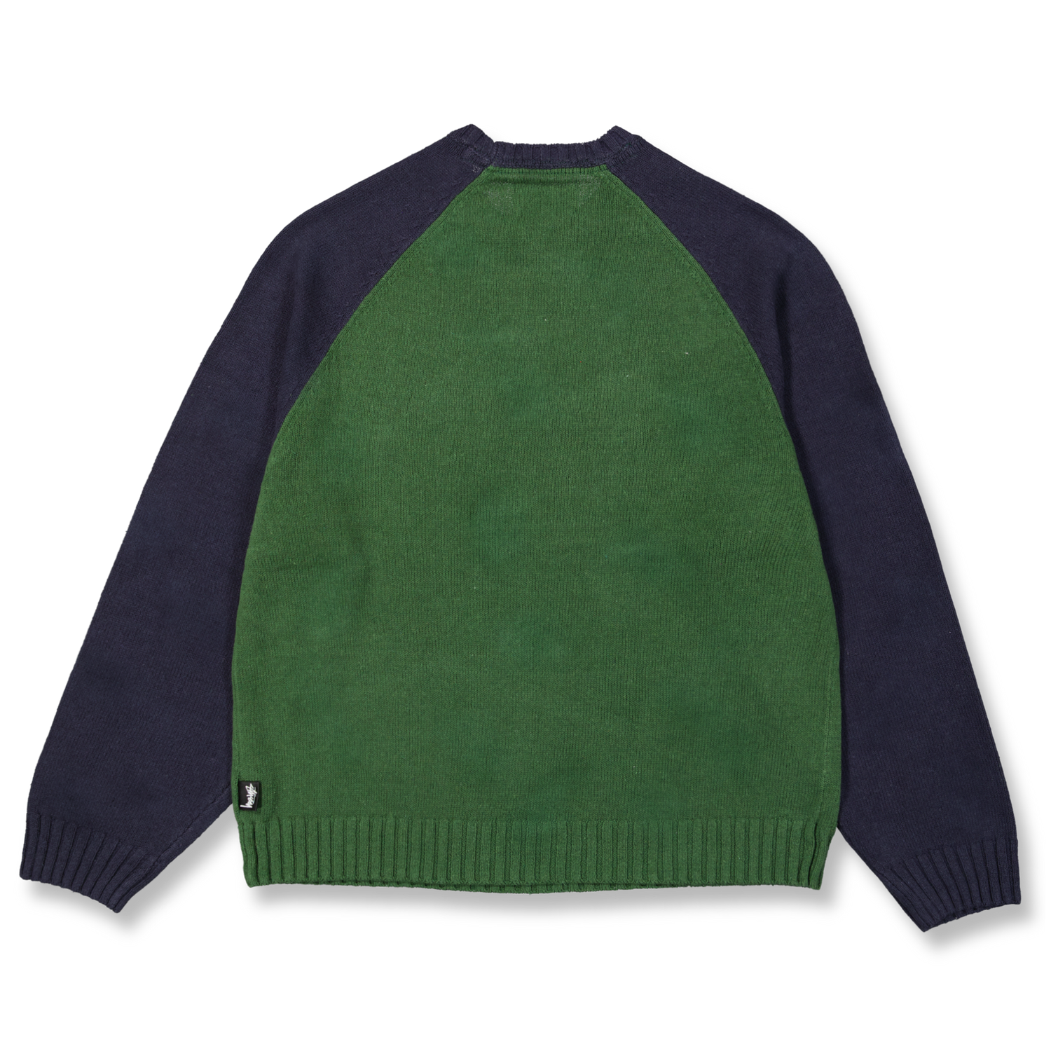 Colorblocked Raglan Crew
