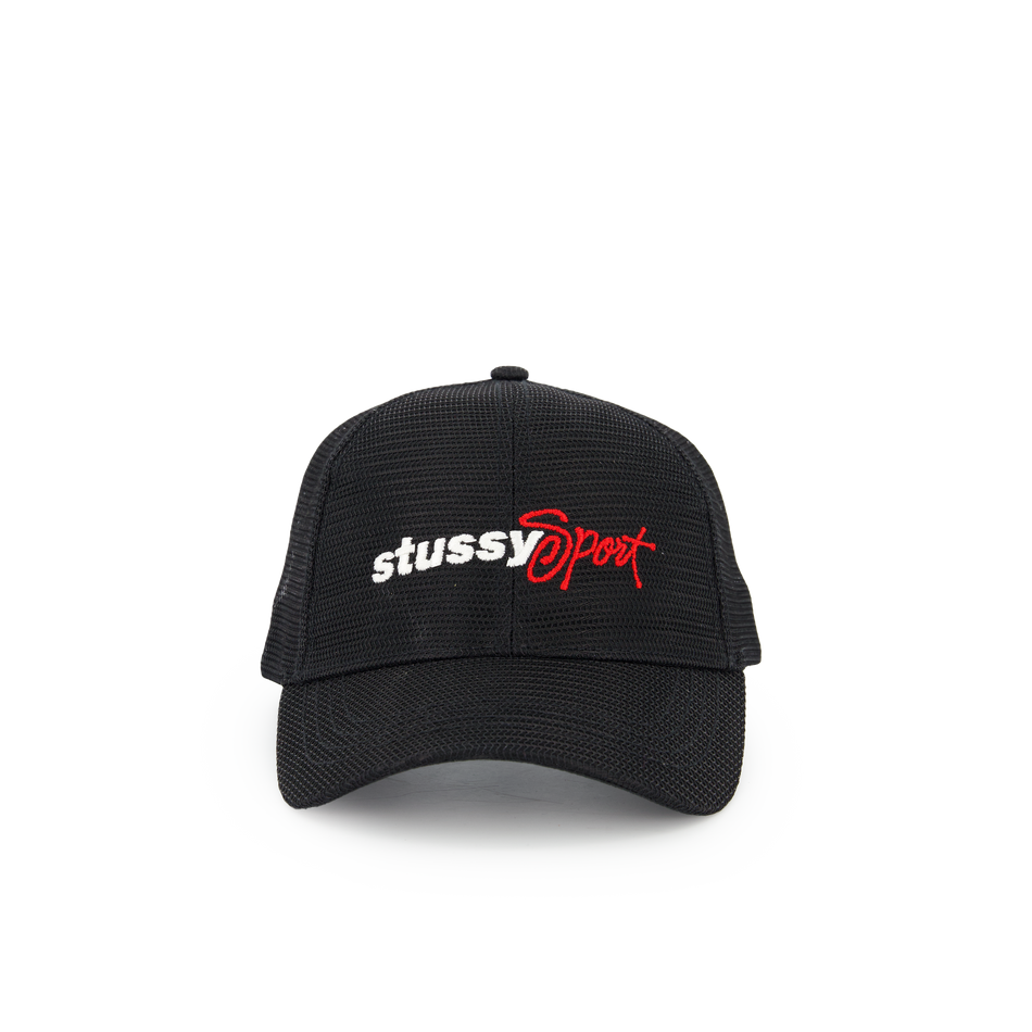 STUSSY - MD STUSSY SPORT CAP MD Stussy Sport Cap Black/Metallic