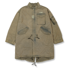 Neighborhood FADED FIELD COAT - Olive Drab