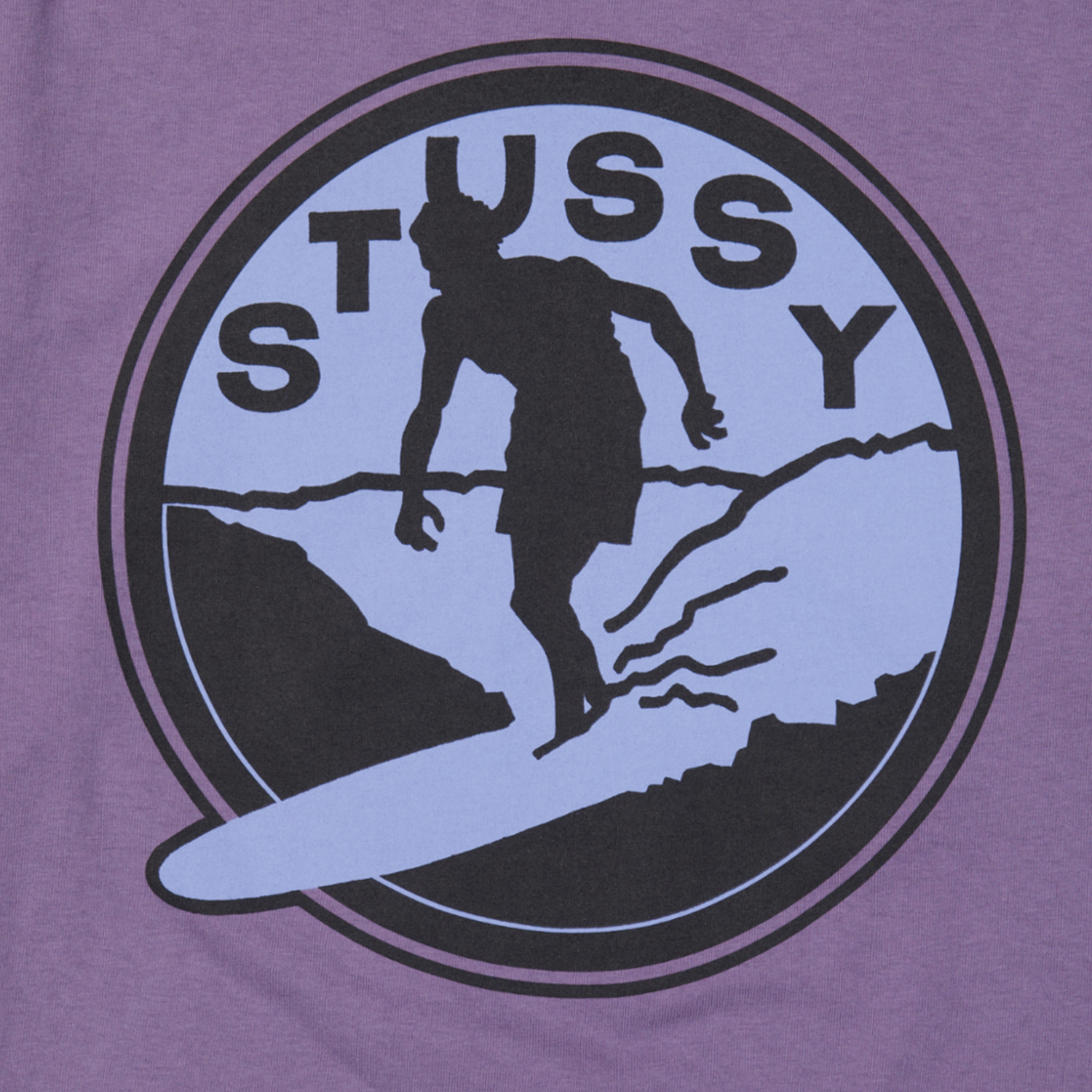 【STUSSY SU25'】Stussy Surf Club Pig. Dyed Tee Stüssy: Men's Surf Club Pigment Dyed T-Shirt (Elm) | DSMNY E