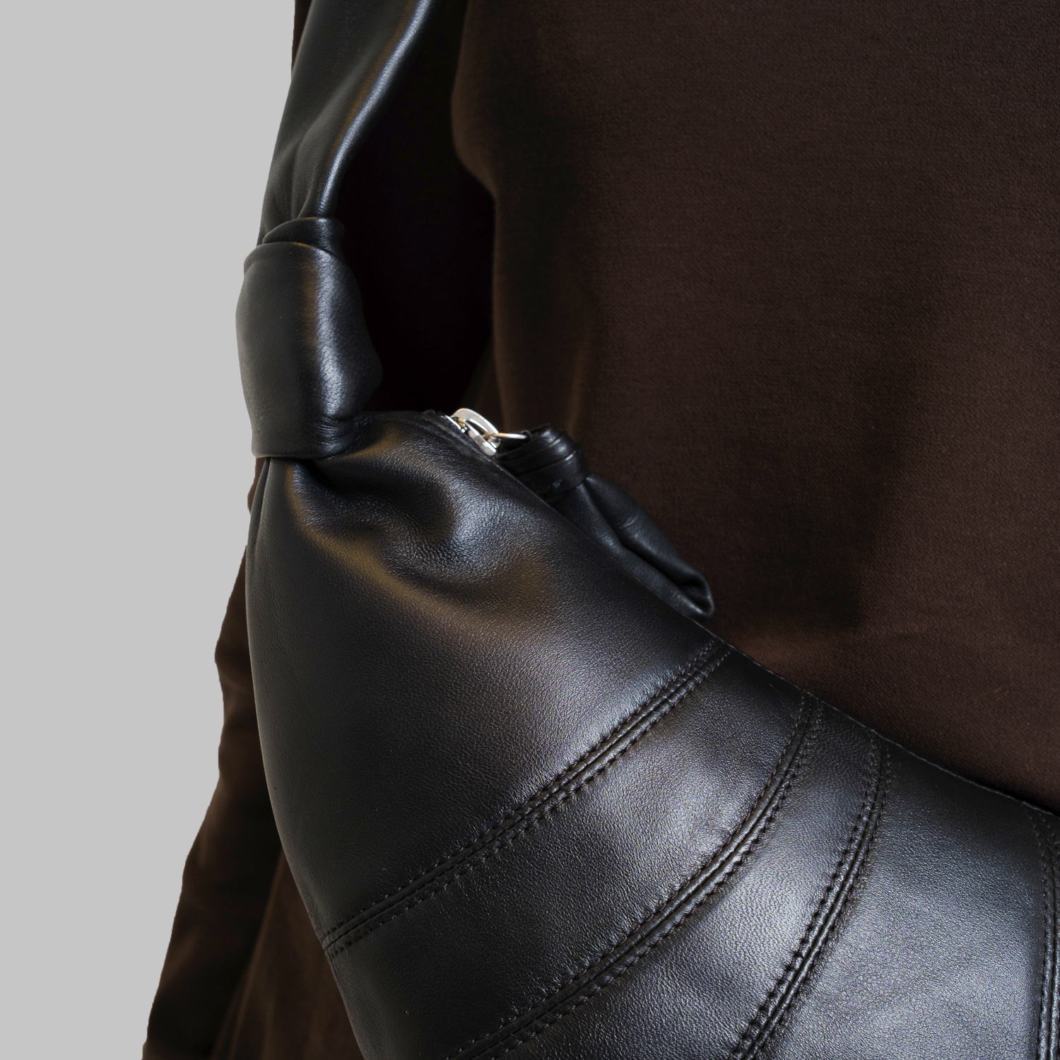 Lemaire Small Croissant Bag Black | Nitty Gritty