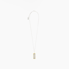 Lemaire Harmonica Necklace - Rhodium Silver