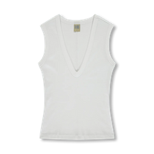 FLORE FLORE Dewi Tank - White