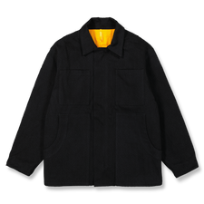 MAN-TLE                                            R19 Jebok-1 Jebok Coat - All Black Denim