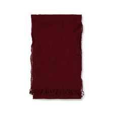 Our Legacy Cottage Scarf - Burgundy Wool
