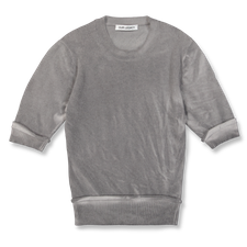 Our Legacy Dual Tee - Grey Spray Dye Cherub Wool