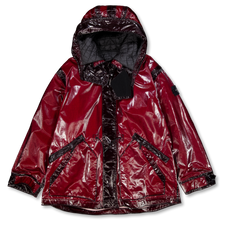 Stone Island Uneven Ripstop Prismatico Jacket - Burgundy