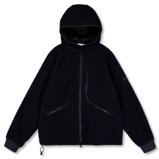 Stone Island Panno Ratinato Wool Jacket - Navy Blue