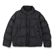 Stone Island Crinkle Reps Down Jacket - 4100010 - Black