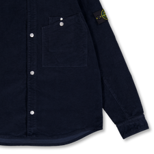 Cotton Moleskin Shirt Jacket - 1200019