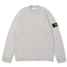 Stone Island Fancy Yarn Knitted Sweater - 5100056 - Melange Grey