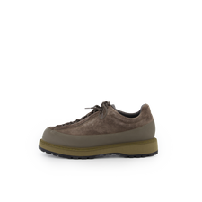 Stone Island Low Top Suede Sneakers - S100130 - Military Green