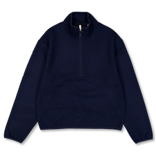 Sunflower                                          Wool Half Zip - Navy