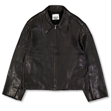 Gabriela Coll Garments No.285 Leather Pocket Jacket - Black
