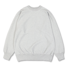 Nanamica Crew Neck Sweat - Heather Gray