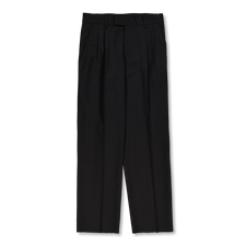 Salon C. Lundman Oversize Chino Starched Wool - Black
