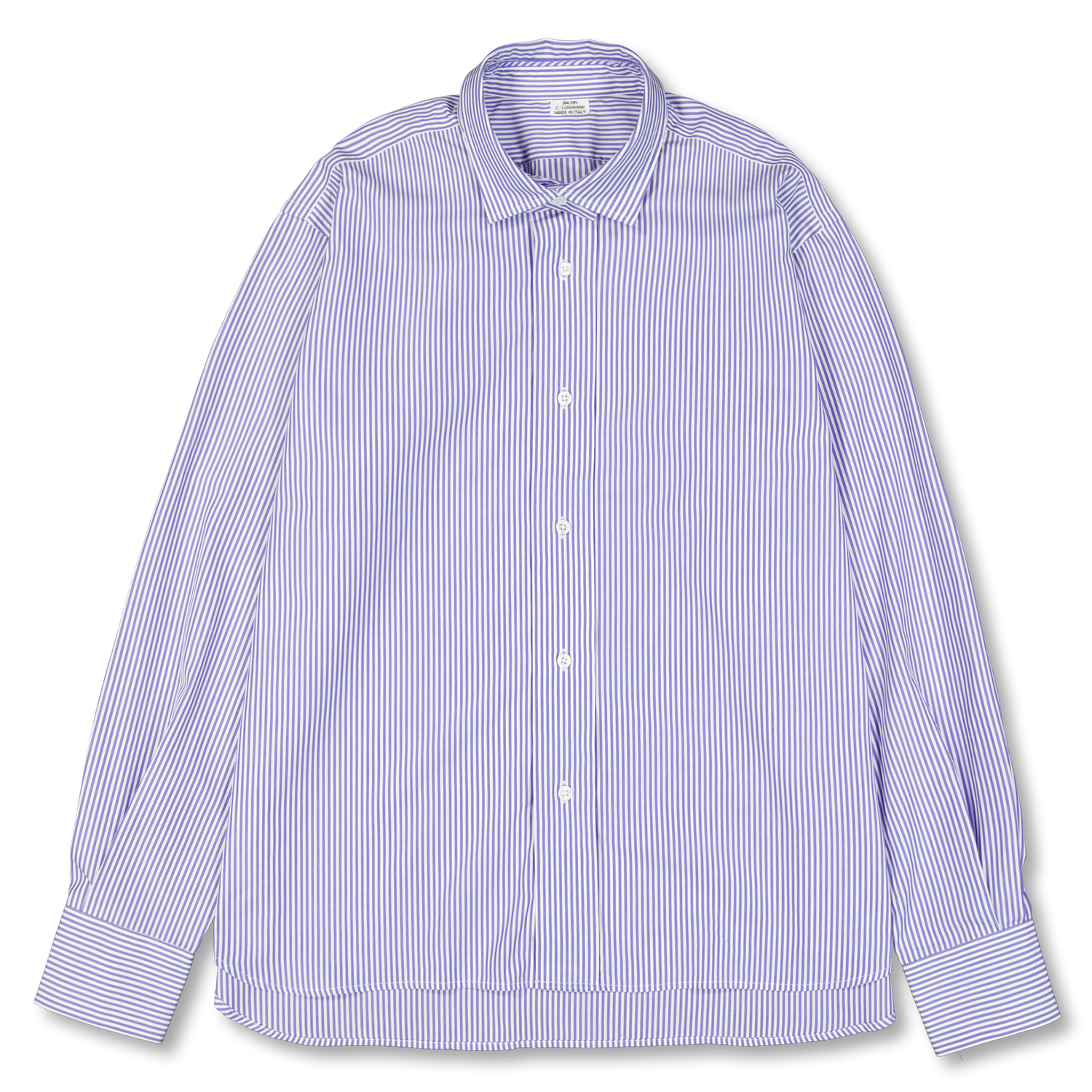 Salon C. Lundman Double Collar Shirt Light Blue | Nitty Gritty