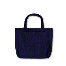 Nitty Gritty® Worldwide Overdyed Patchwork Tote Bag - Navy