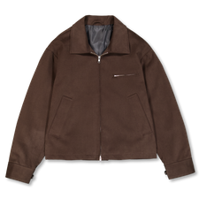 mfpen Postal Jacket - Brown Brushed Cotton Twill