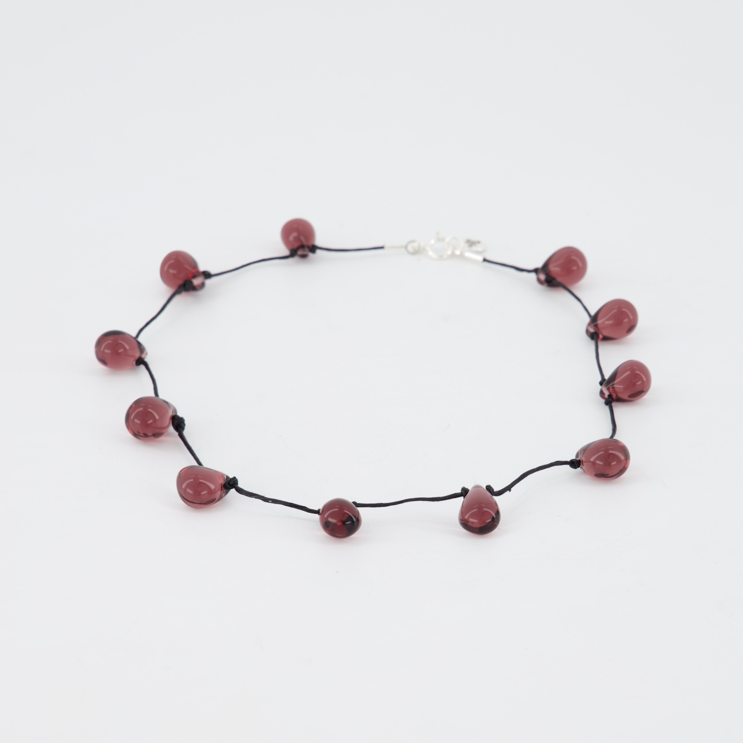 Sisi Joia NOUE Necklace Purple / Black Cord | Nitty Gritty