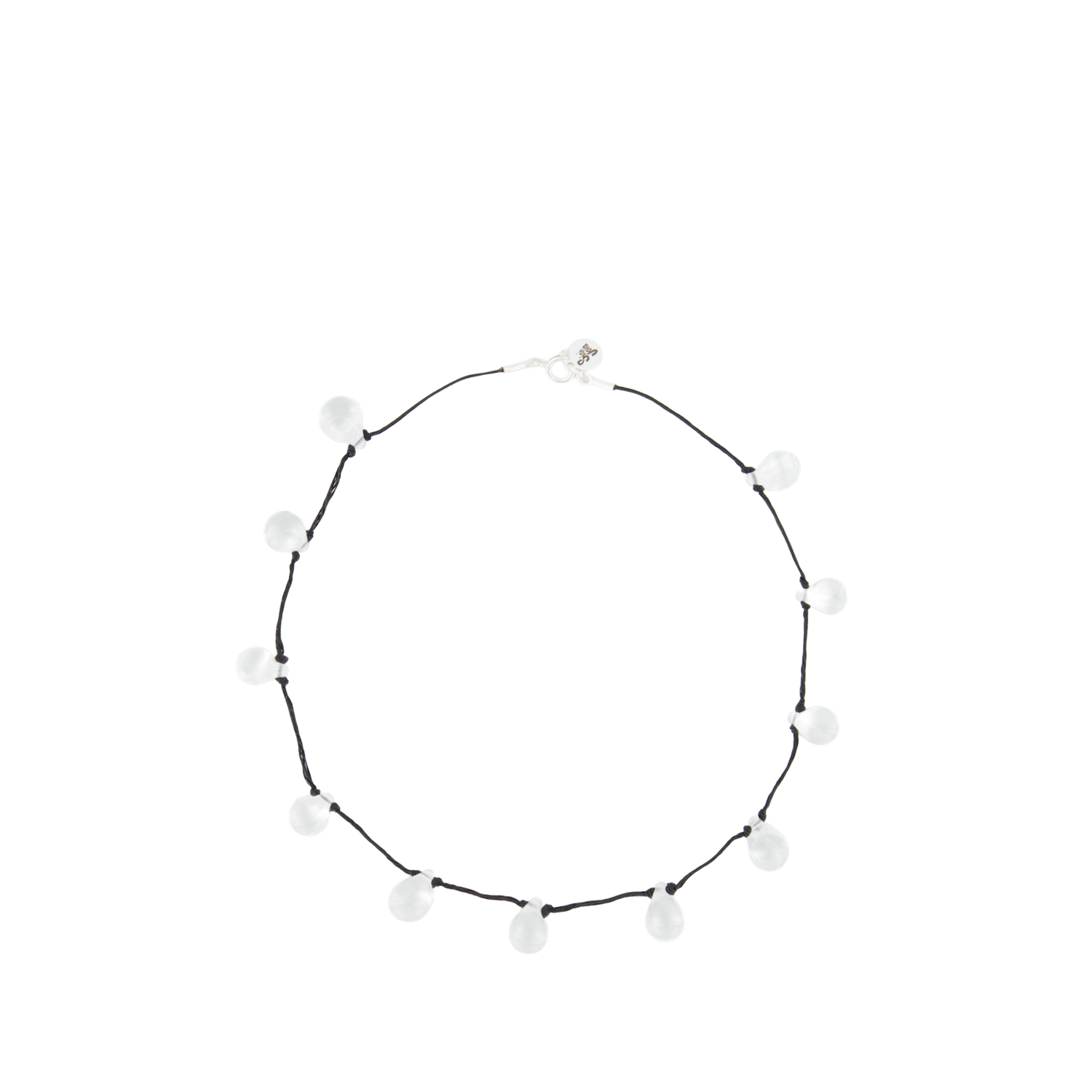 Sisi Joia NOUE Necklace Clear / Black Cord | Nitty Gritty