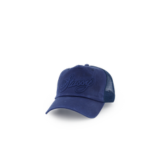 Stüssy Trucker Cursive Stitch - Navy