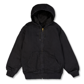 CAVEMPT BLACK DENIM ZIP PARKA サイズM CAVEMPT BLACK DENIM ZIP PARKA サイズM