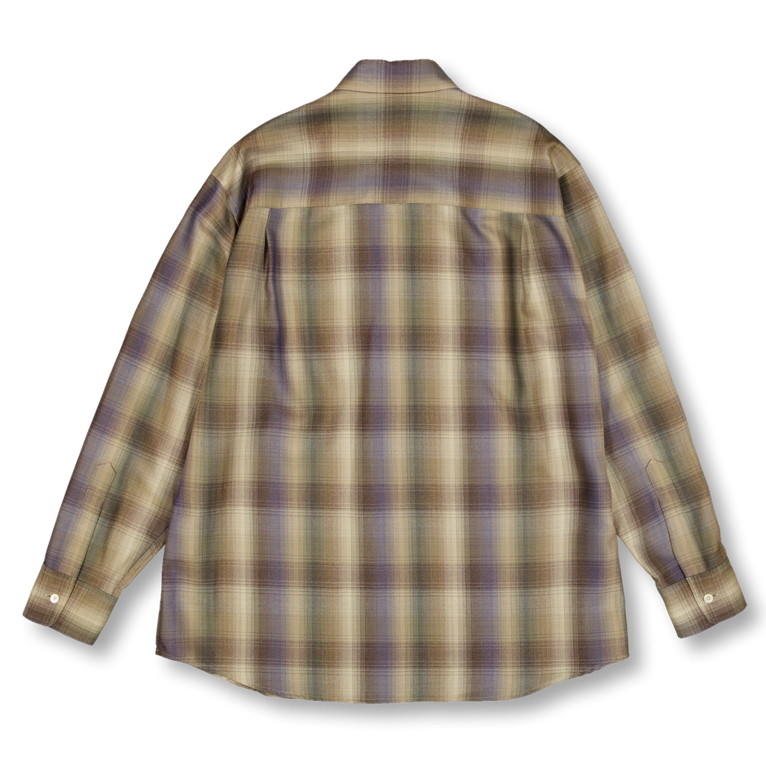 【24AW】SUPER LIGHT WOOL CHECK SHIRT サイズ3 24AW SUPER LIGHT WOOL CHECK SHIRT（サイズ4）