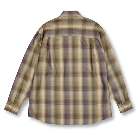 Super Light Wool Check Shirt