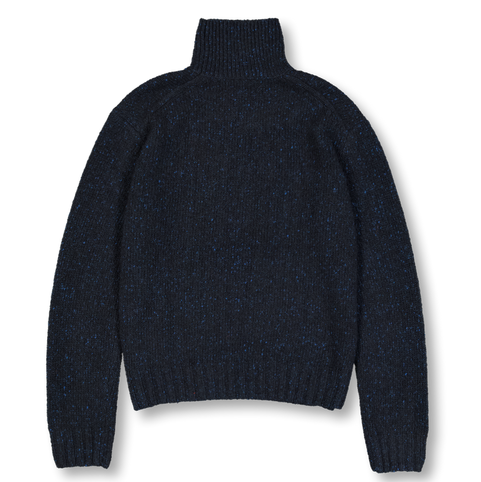 新品完売品　オーラリー CASHMERE MELANGE KNIT TURTLE 33204_9364e8daed-cashmere-