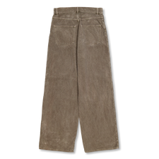 パンツ PIGMENT DYE FINX CORDUROY WIDE 5P PANTS Auralee Pigment Dye Finx Corduroy Wide 5P Pants in Olive Brown