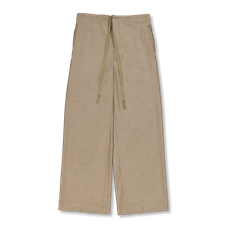 Auralee Wool Fulling Flannel Drawstring Pants - Top Brown