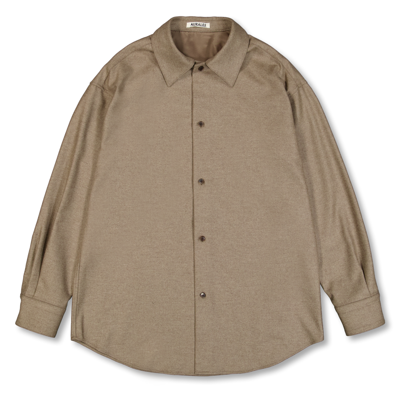 Wool Fulling Flannel Shirt