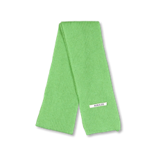 Auralee Light Cashmere Knit Stole - Green