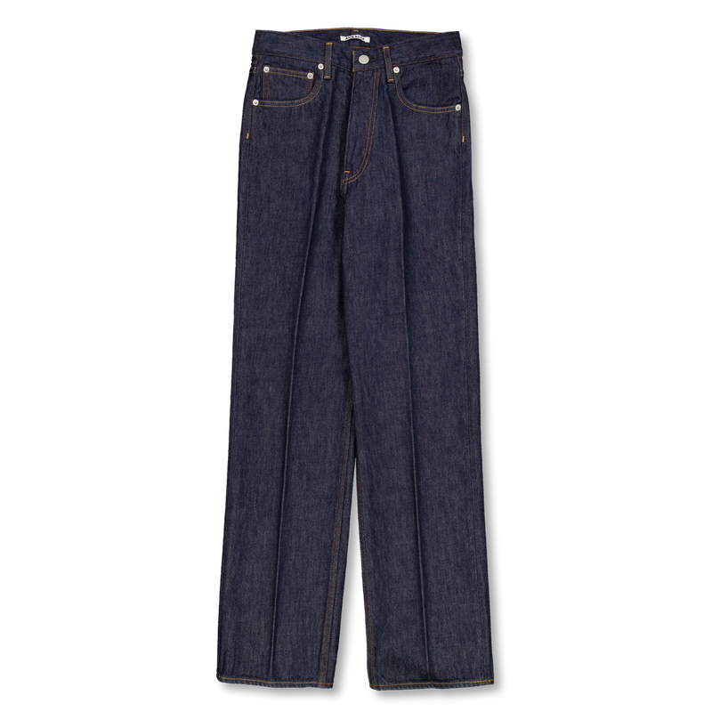 Auralee Hard Twist Denim 5P Pants Indigo | Nitty Gritty